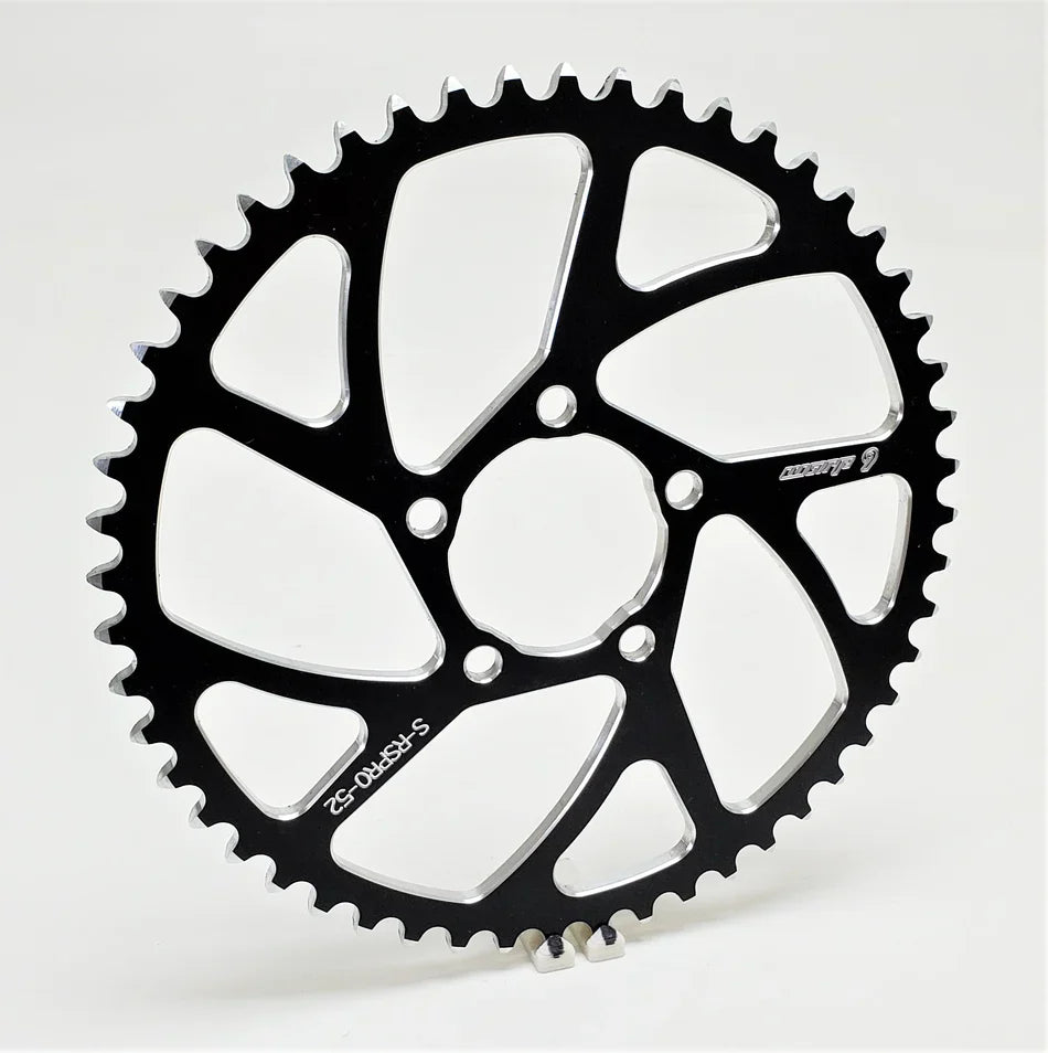 Warp 9 Sprocket for Surron - 52T in Black