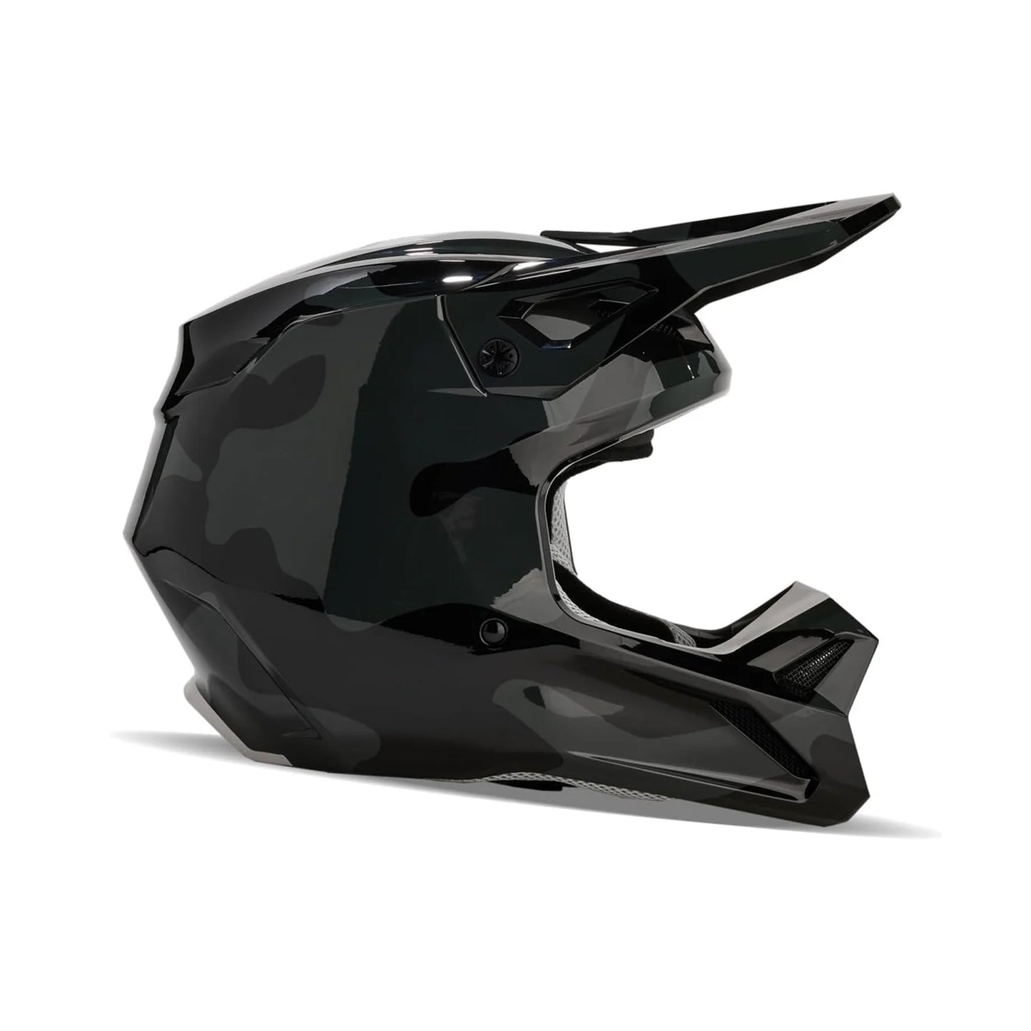Fox Racing V1 Bnkr Black Camo Full-Face Helmet
