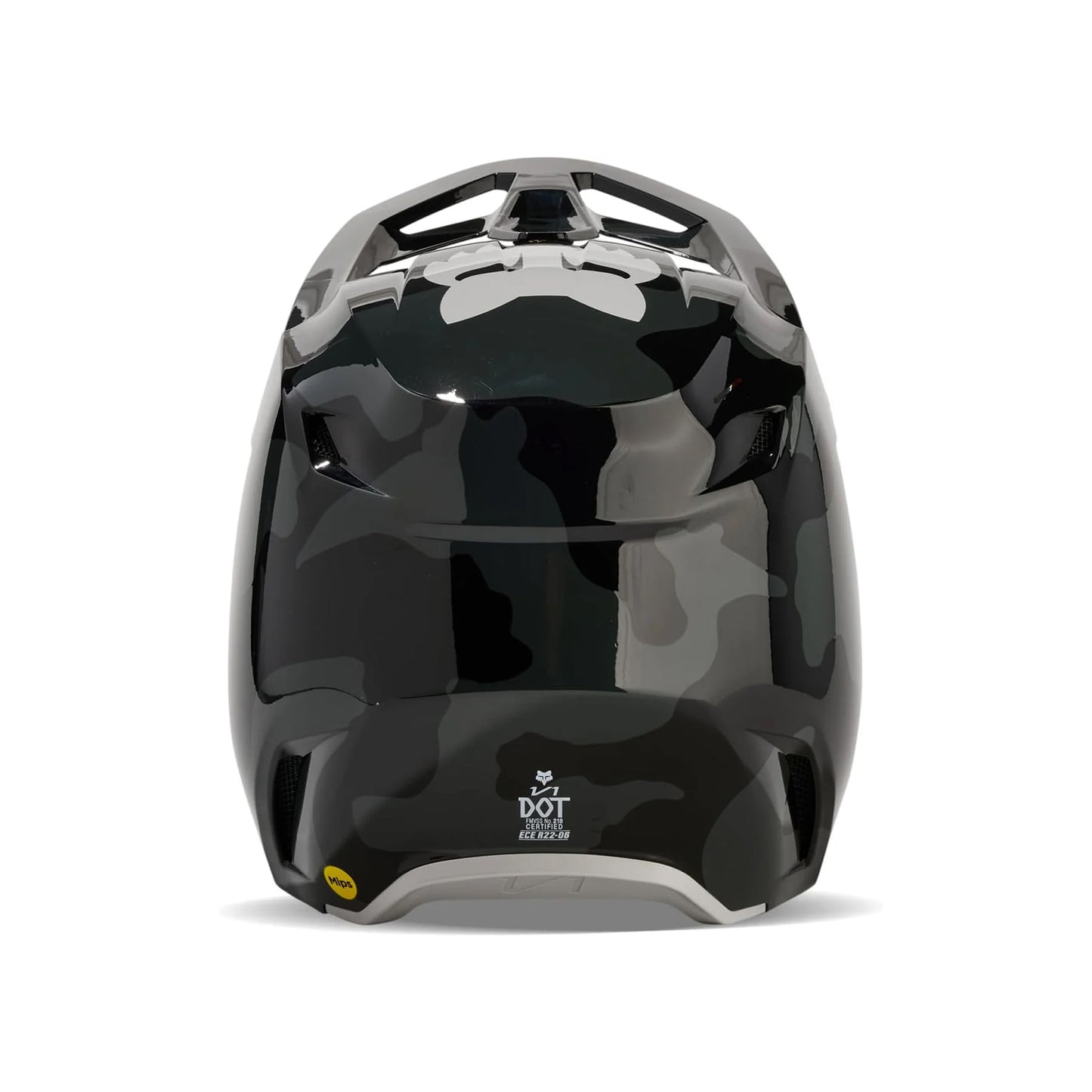 Fox Racing V1 Bnkr Black Camo Full-Face Helmet