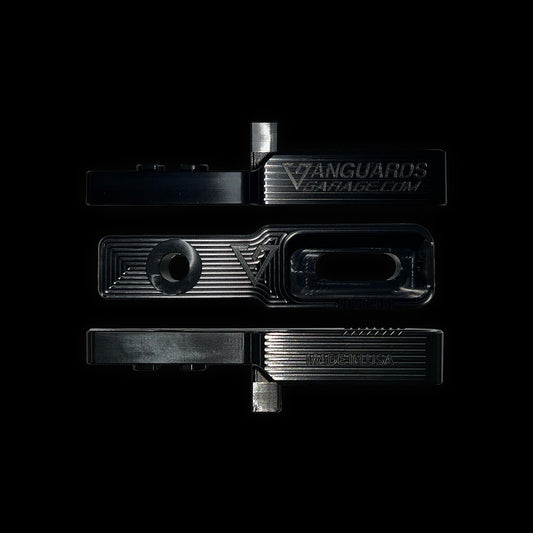 Vanguard's Garage VG3.5 - 3.5" Swing Arm Extensions - Black Anodized