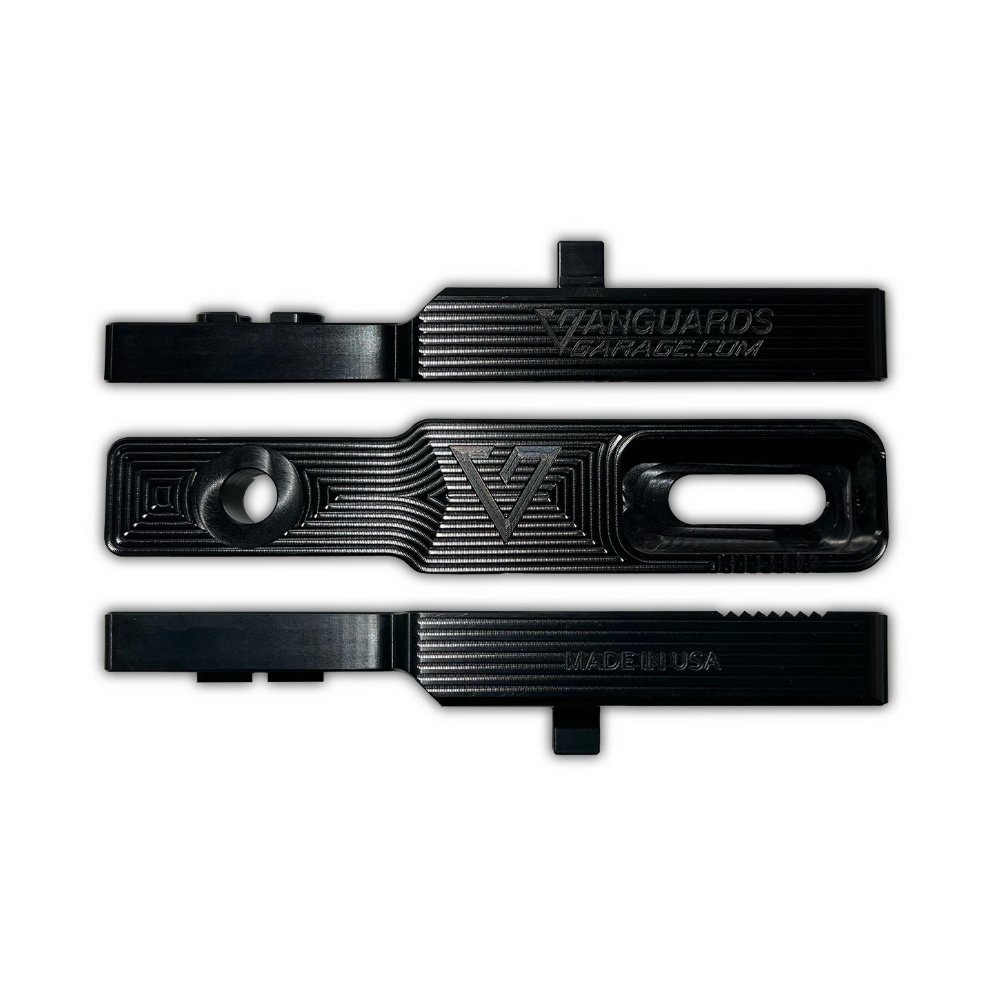 Vanguard's Garage VG5 - 5” Swing Arm Extensions - Black Anodized - Preorder
