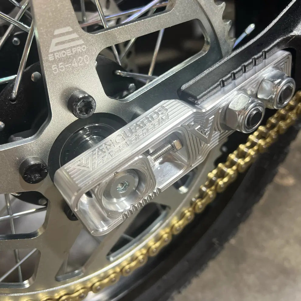 Vanguard's Garage Swing Arm Extensions for E-Ride Pro/SS/Surron/Talaria (VG3.5 - 3.5") Vanguard's Garage