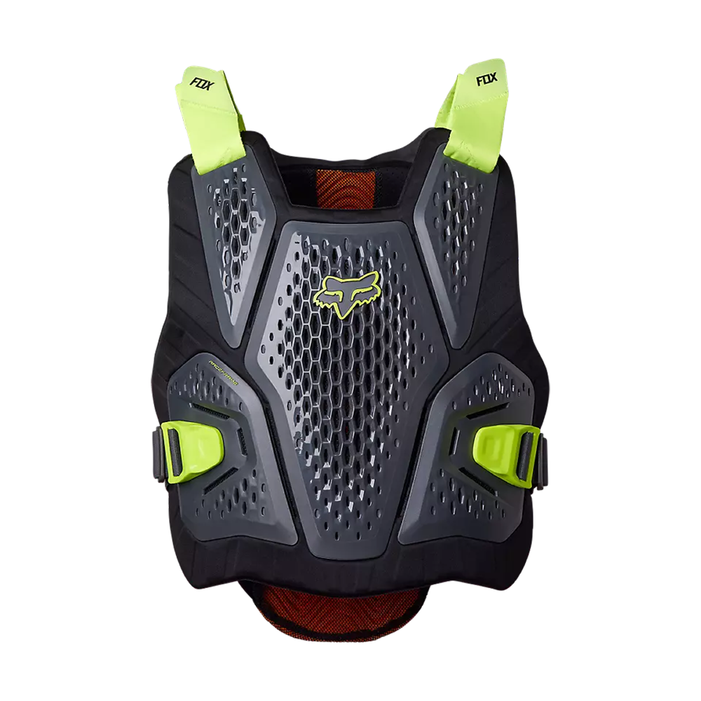 Fox Racing Raceframe Impact Soft Back CE D30 Chest Guard Dark Shadow Grey