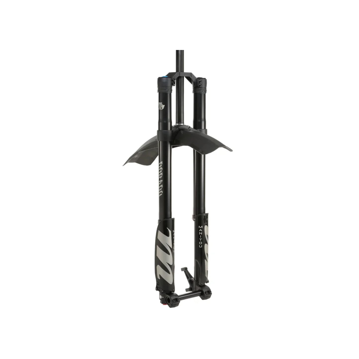 Manitou Dorado Expert Suspension Fork - 27.5", 203 mm, 20 x 110 mm, 47 mm Offset, Black, Straight Steerer
