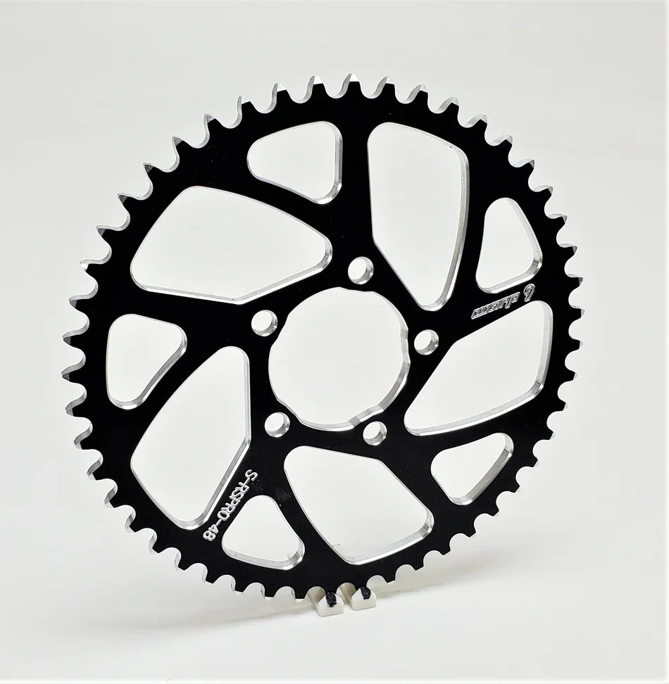 Warp 9 Sprocket for Surron - 48T in Black