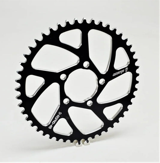 Warp 9 Sprocket for Surron - 48T in Black