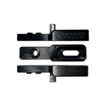 Vanguard's Garage VG3.5 - 3.5" Swing Arm Extensions - Black Anodized