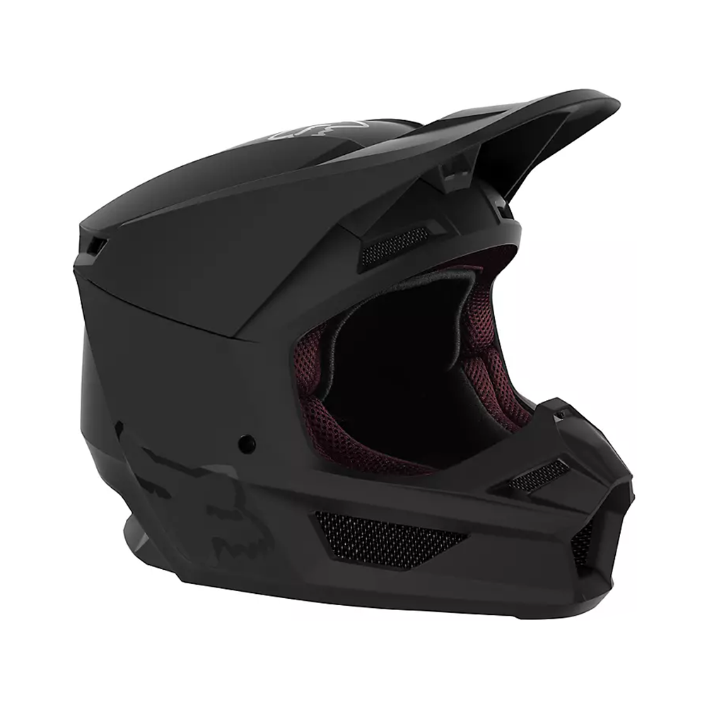 Fox Racing Youth V1 Full-Face Helmet - Matte Black
